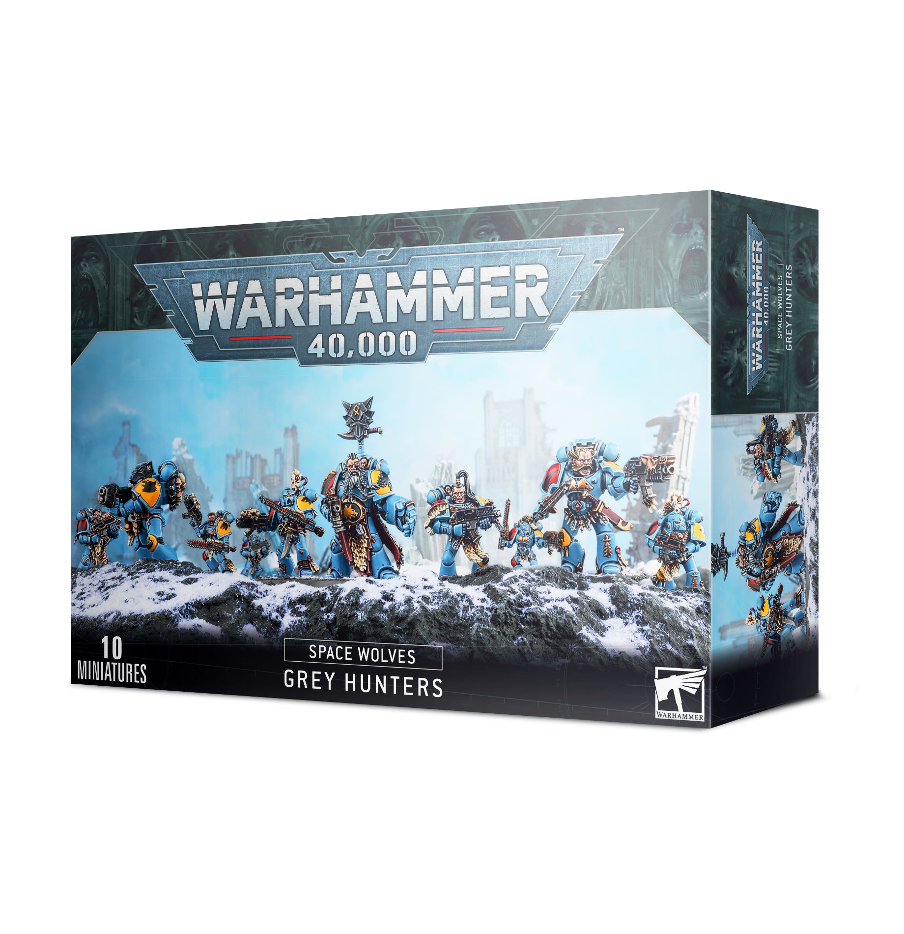 Warhammer 40k - Space Wolves - Grey Hunters Image