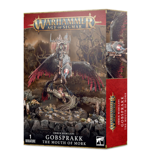 Warhammer Age of Sigmar - Orruk Warclans- Gobsprakk the mouth of Gork