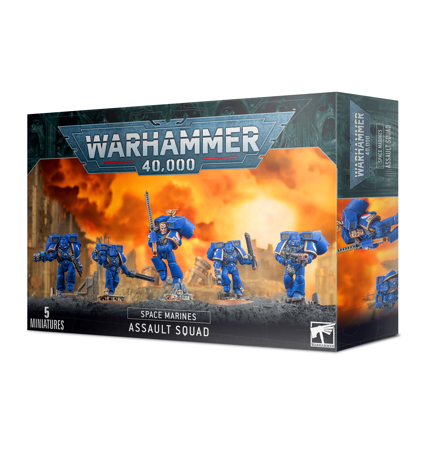 Warhammer 40k - Space Marines - Assault Squad Image