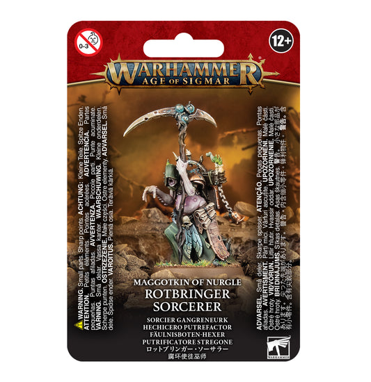 Warhammer Age of Sigmar - Maggotkin of Nurgle - Rotbringer Sorcerer