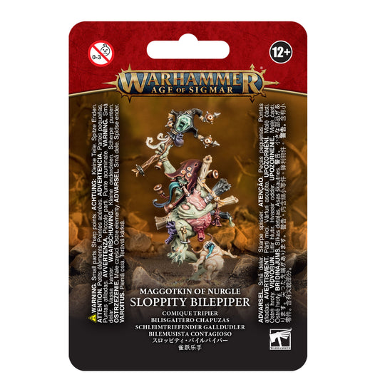 Warhammer Age of Sigmar - Maggotkin of Nurgle - Sloppity Bilepiper