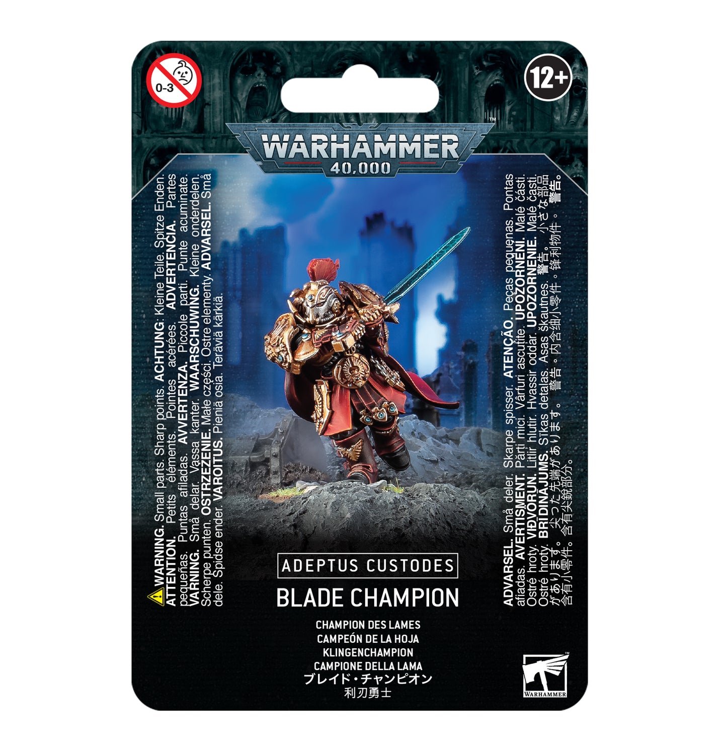 Warhammer 40k - Adeptus Custodes - Blade Champion Image