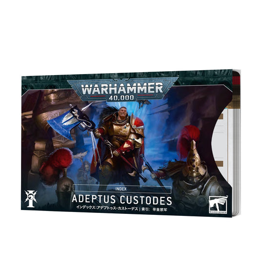 Warhammer 40k - Index Cards - Adeptus Custodes Image