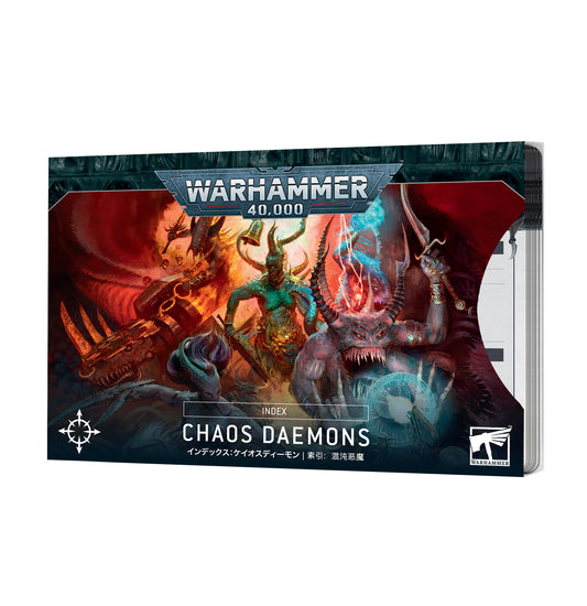 Warhammer 40k - Index Cards - Chaos Daemons Image