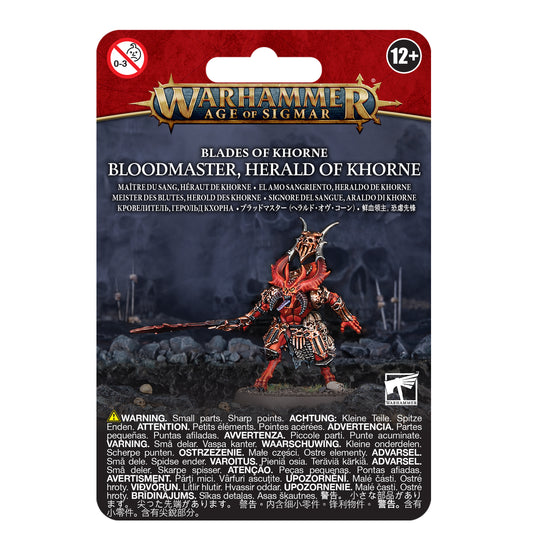 Warhammer Age of Sigmar - Blades of Khorne - Bloodmaster, Herald of Khorne