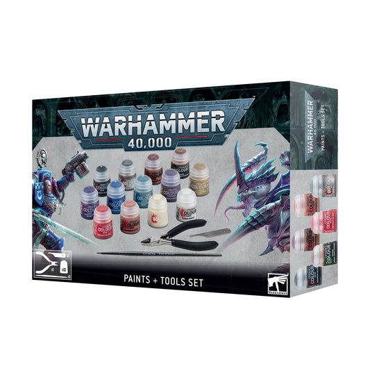 Warhammer 40k - Paints + Tools Set - 2023 Image