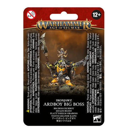 Warhammer Age of Sigmar - Orruk Warclans - Ardboy Big Boss