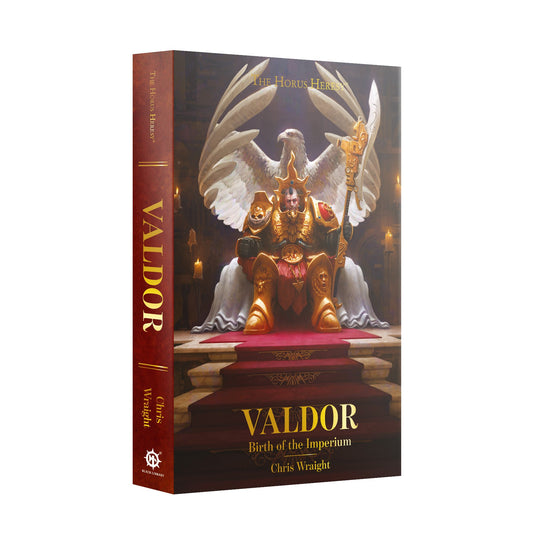 Warhammer 40K novel about Constantin Valdor, the Emperor's sword, navigating the Unification Wars and darker deeds to secure the Imperium.