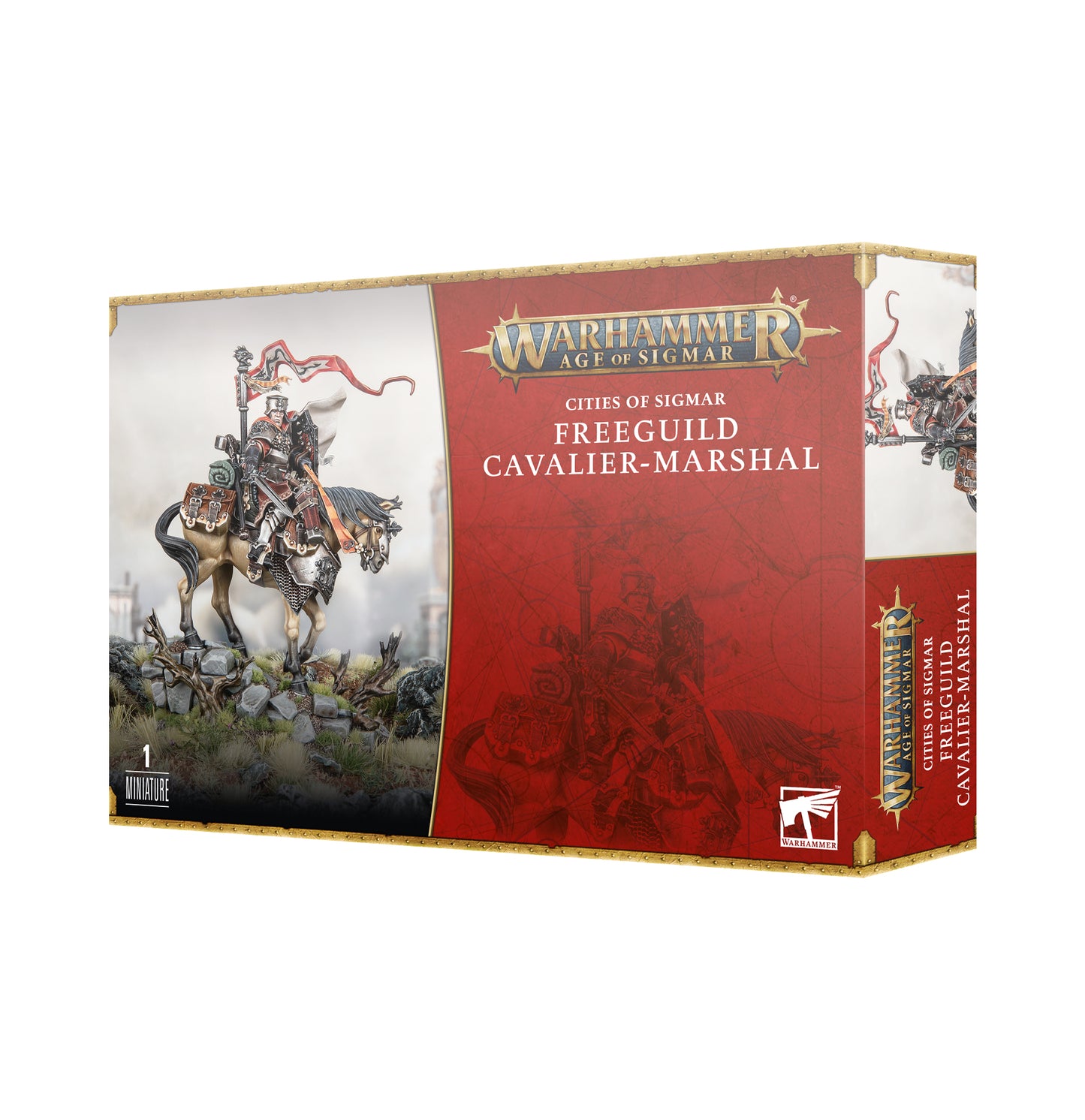 Warhammer Age of Sigmar - Cities of Sigmar - Freeguild Cavalier-Marshal