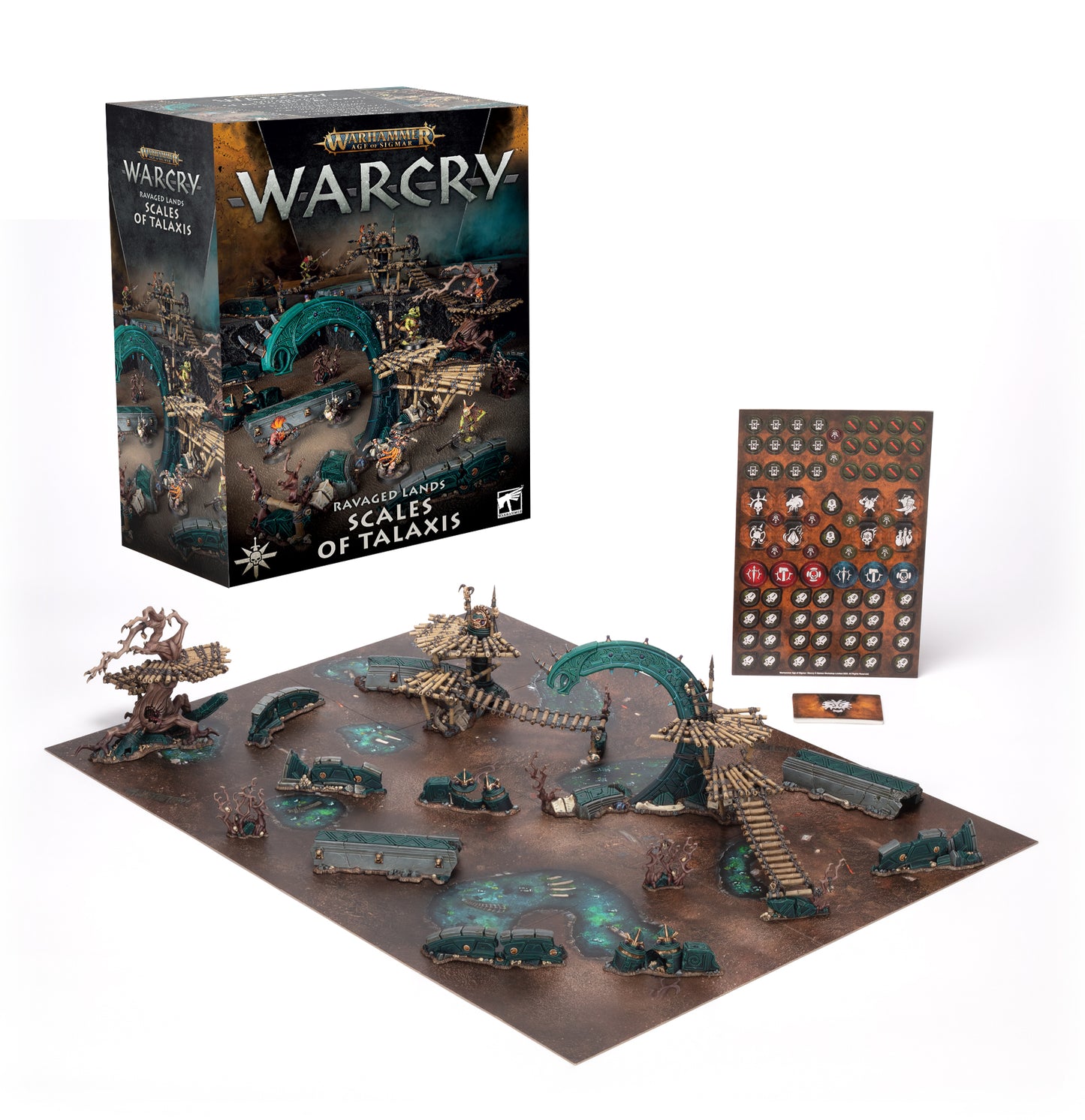 Warhammer Age of Sigmar - Warcry - Ravaged Lands: Scales of Talaxis