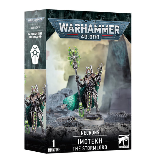 Warhammer 40k - Necrons - Imotekh the Stormlord Image