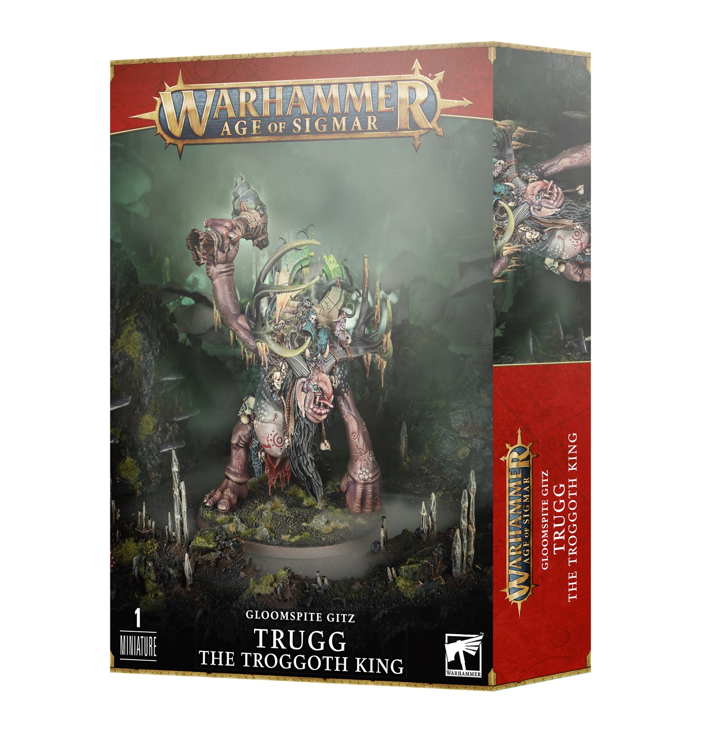 Warhammer Age of Sigmar - Gloomspite Gitz - Trugg the Troggoth King