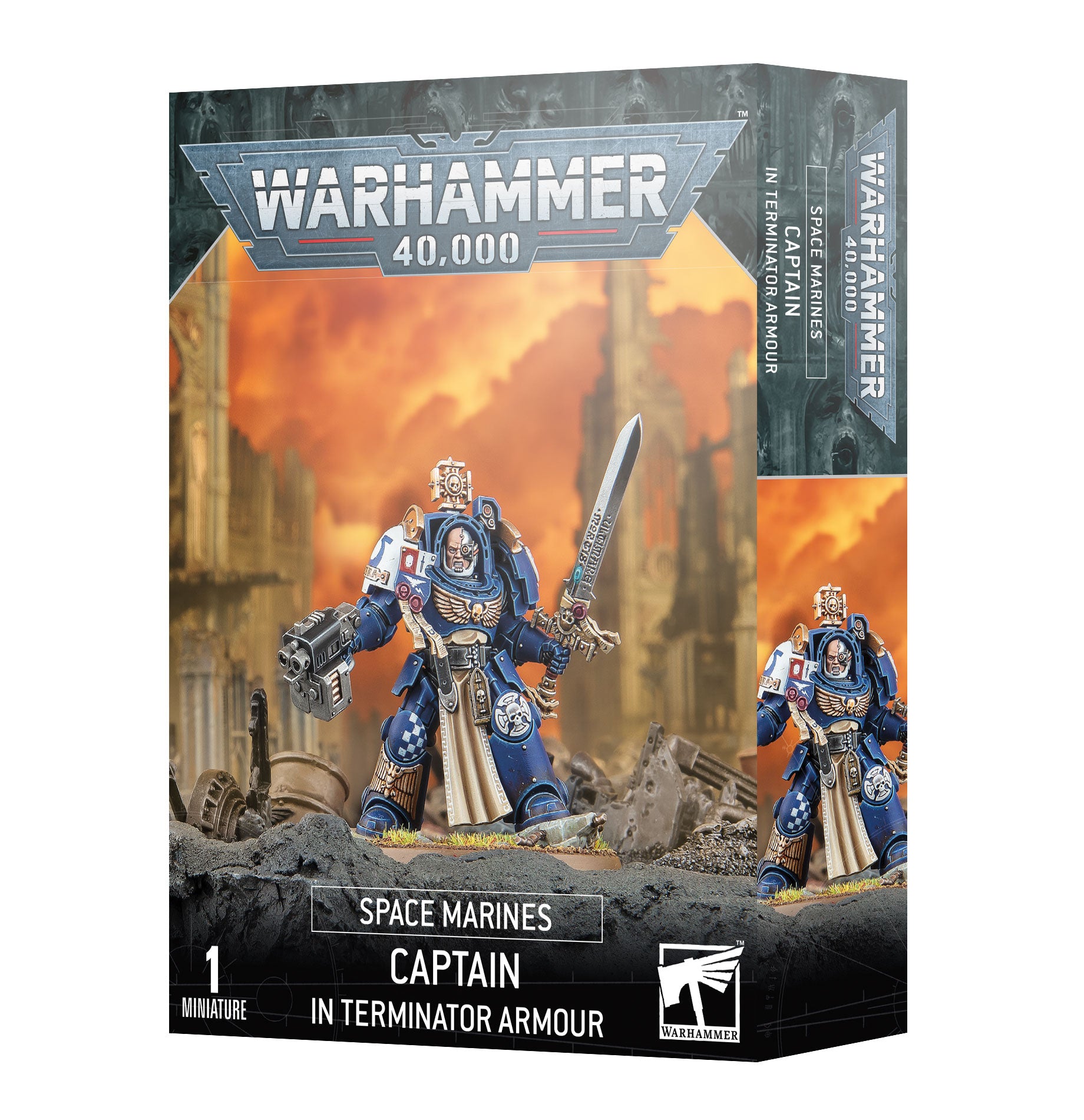Warhammer 40k - Space Marines - Captain in Terminator Armour Image