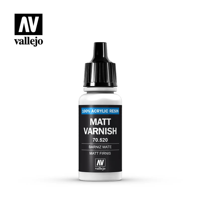 Vallejo - Auxiliary Permanent Matt Varnish 17ml