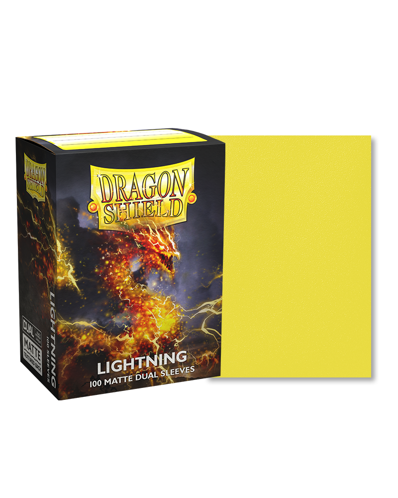 Dragon Shield - Sleeves - Matte Dual Lightning (100)