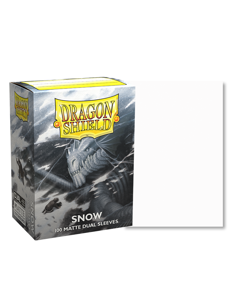 Dragon Shield - Sleeves - Matte Dual Snow (100)