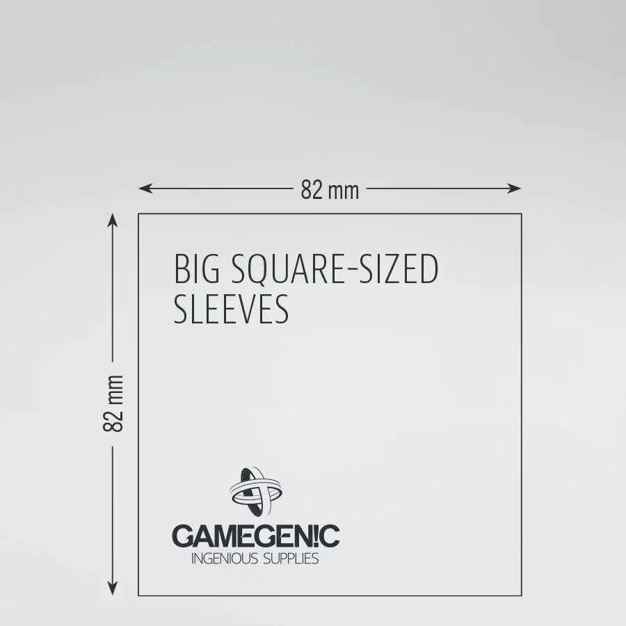 GAMEGENIC - Board Game Sleeves - Big Square-Sized (50)