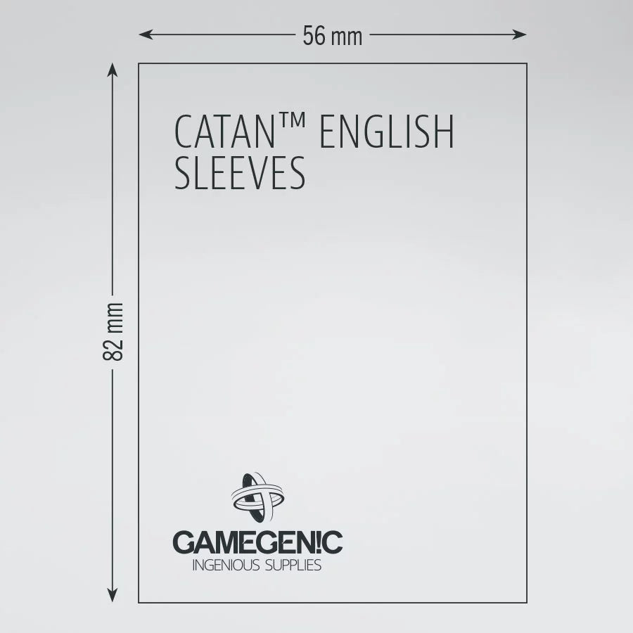 GAMEGENIC -  Board Game Sleeves - Catan (50)