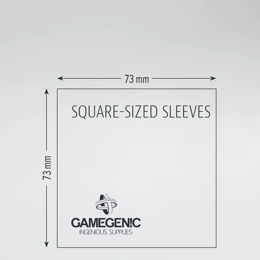 GAMEGENIC - Board Game Sleeves - Square-Sized (50)