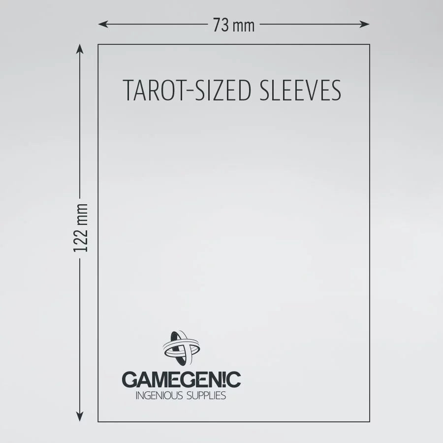 GAMEGENIC - Board Game Sleeves - Tarot-Sized (50)