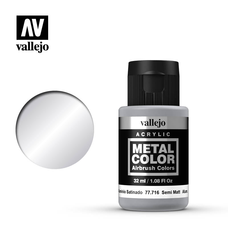 Vallejo - Metal Color Semi Mate Aluminium 32ml