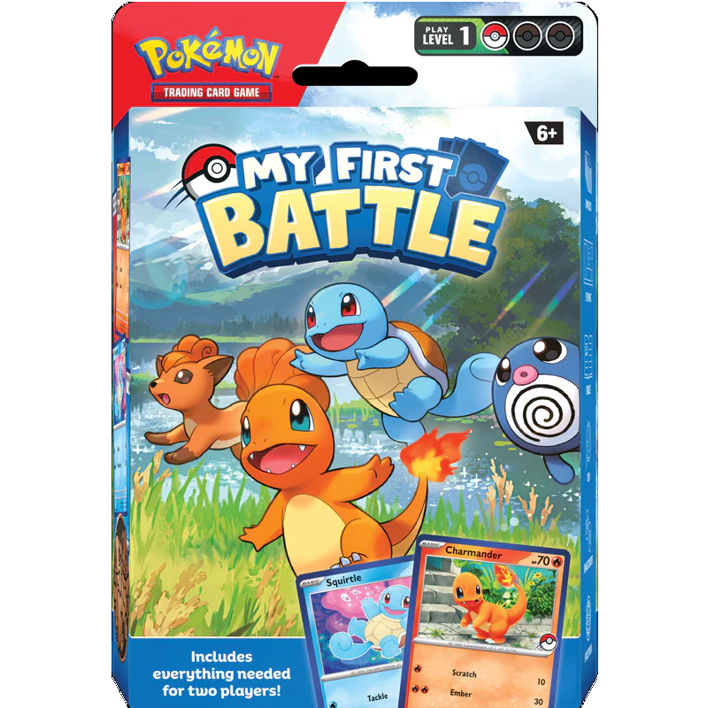 POKEMON - MY FIRST BATTLE DECK - SQUIRTLE & CHARMANDER