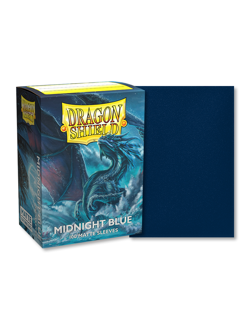 Dragon Shield - Sleeves - Matte Midnight Blue