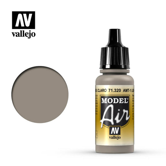 Vallejo - Model Air Amt-1 Light Grey Brown 17ml