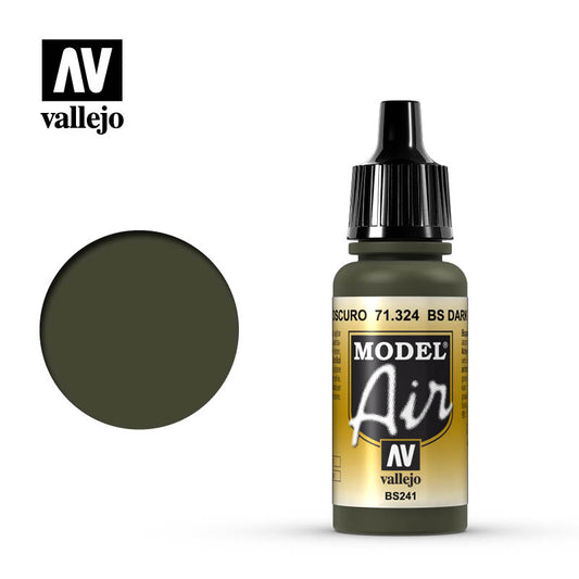 Vallejo - Model Air BS Dark Green 17ml