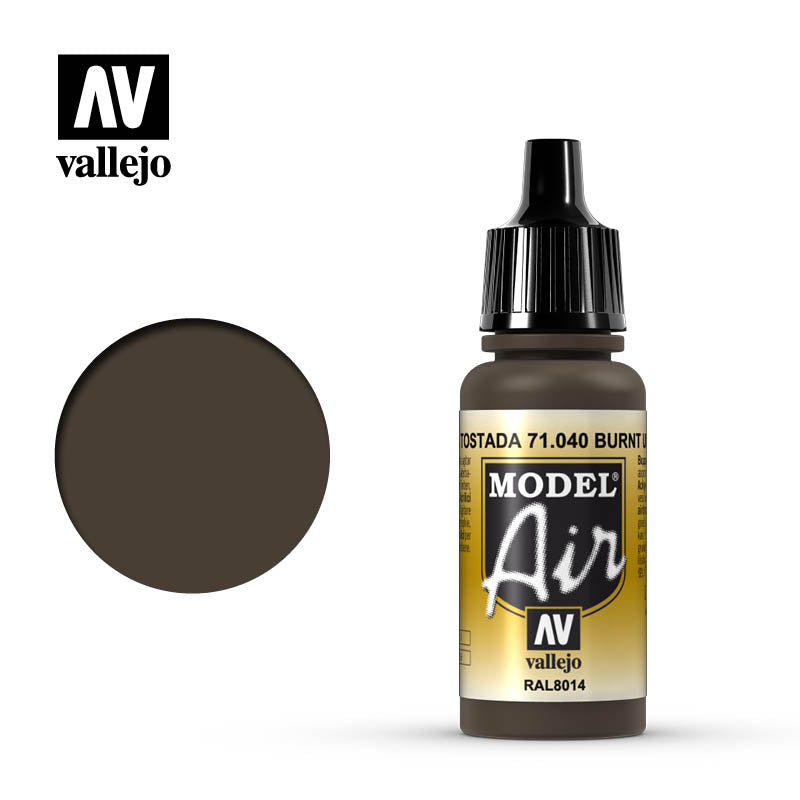 Vallejo - Model Air Burnt Umber 17ml