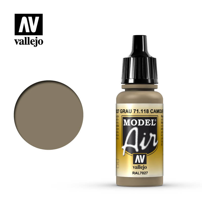 Vallejo - Model Air Camouflage Grey 17ml