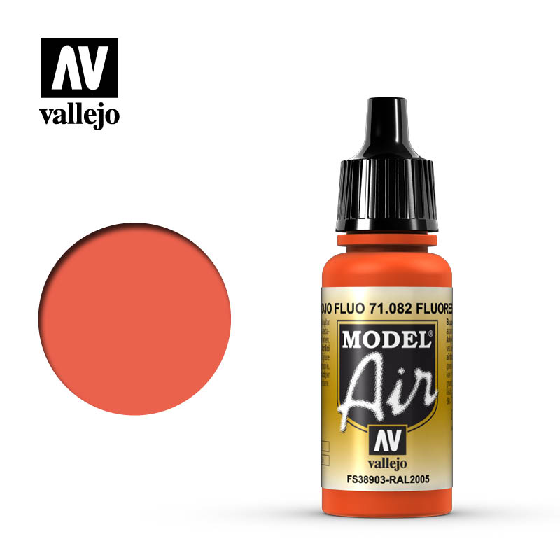 Vallejo - Model Air Fluorescent Red 17ml