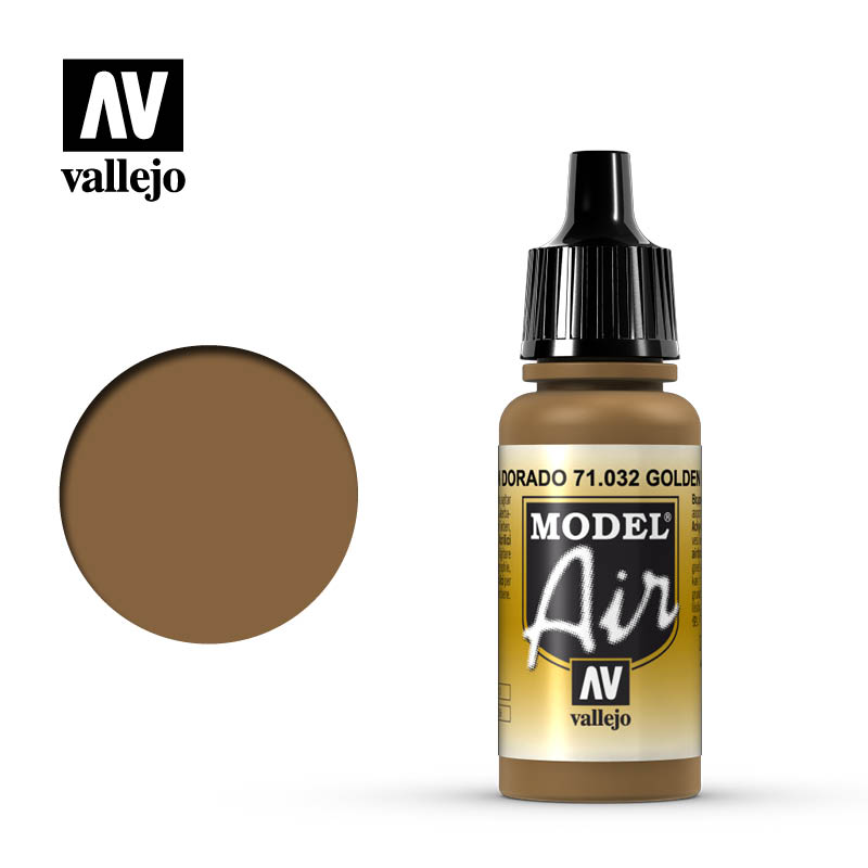 Vallejo - Model Air Golden Brown 17ml