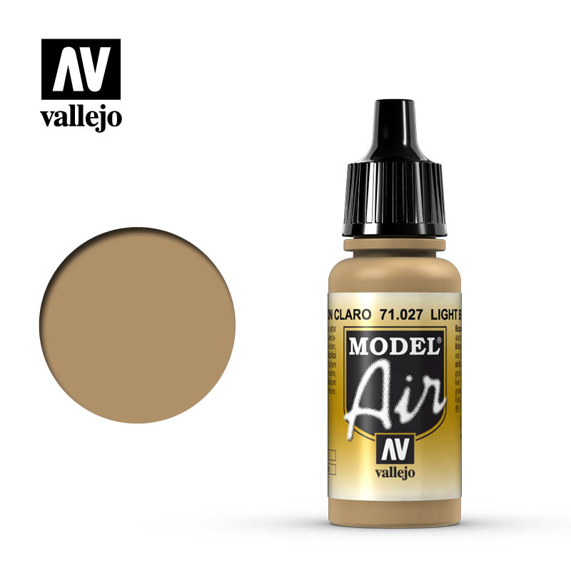 Vallejo - Model Air Light Brown 17ml