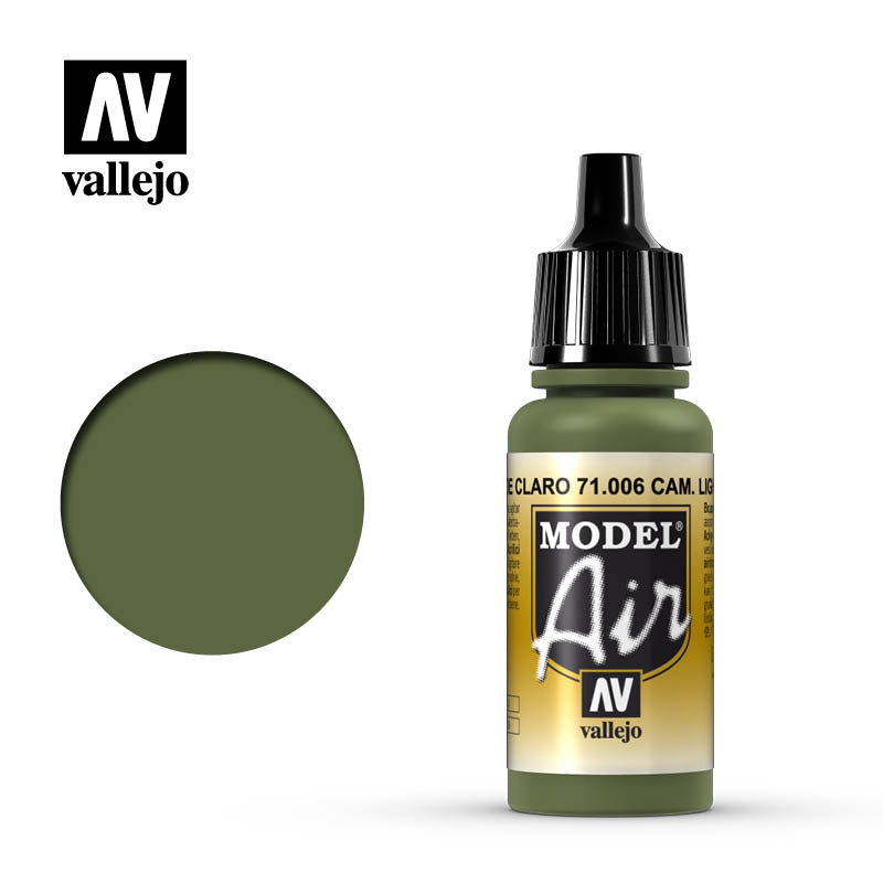 Vallejo - Model Air Light Green Chromate 17ml