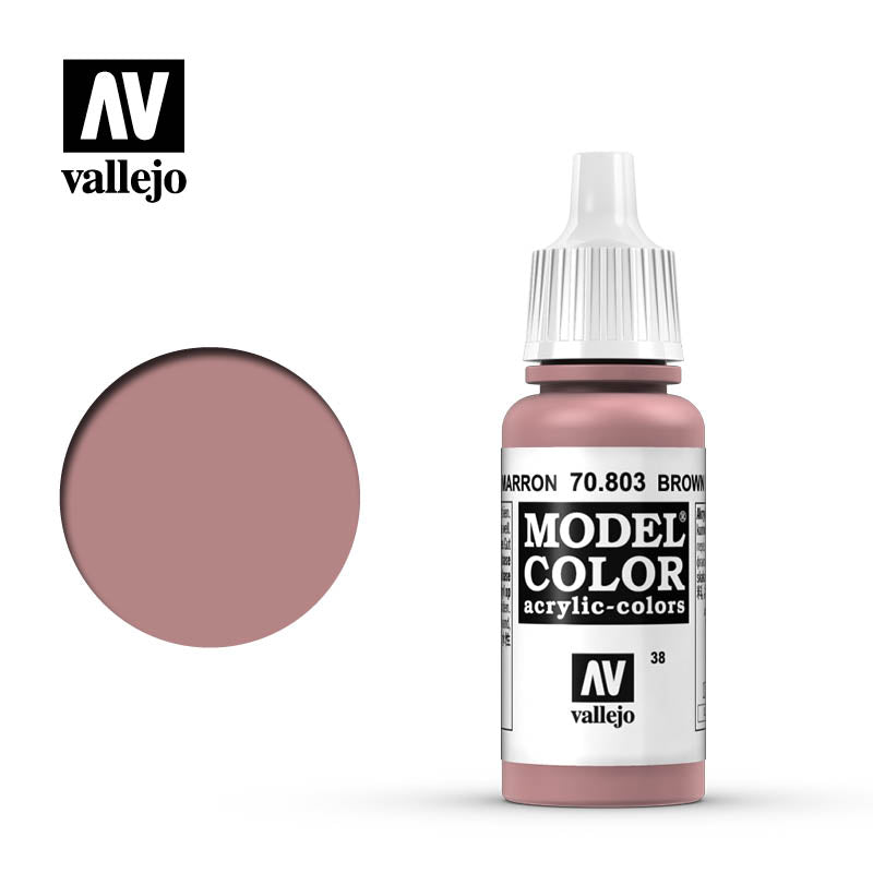 Vallejo - Model Color Brown Rose 17ml