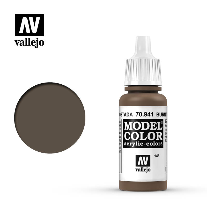 Vallejo - Model Color Burnt Umber 17ml