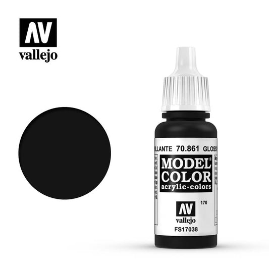 Vallejo - Model Color Gloss Black 17ml