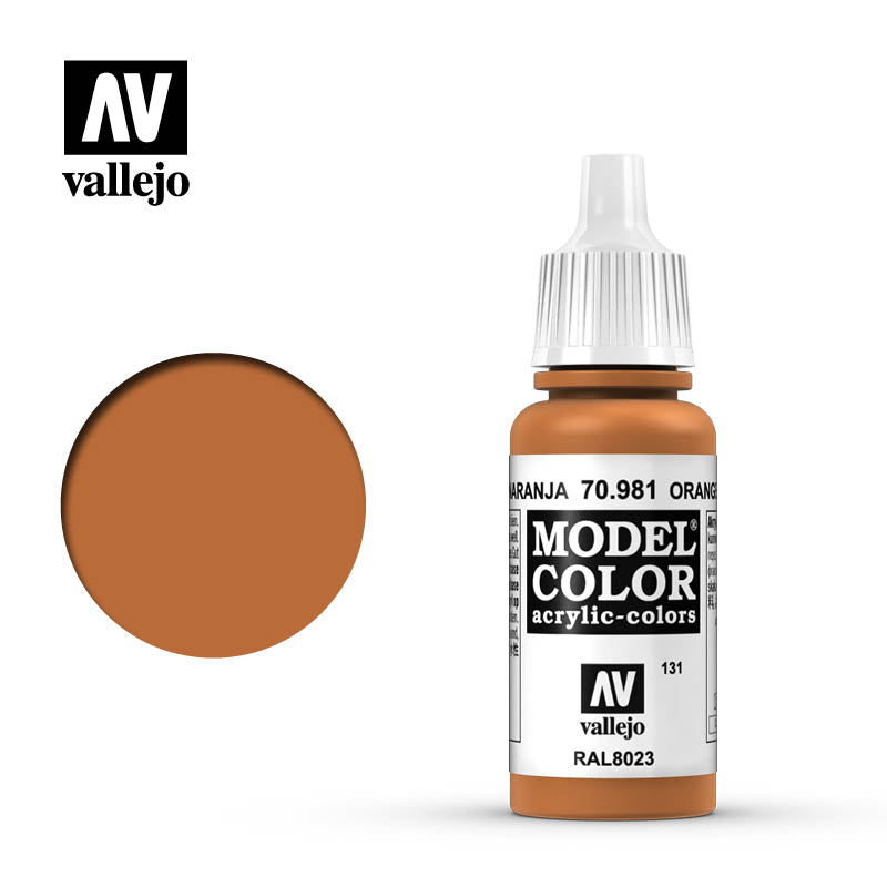 Vallejo - Model Color Orange Brown 17ml