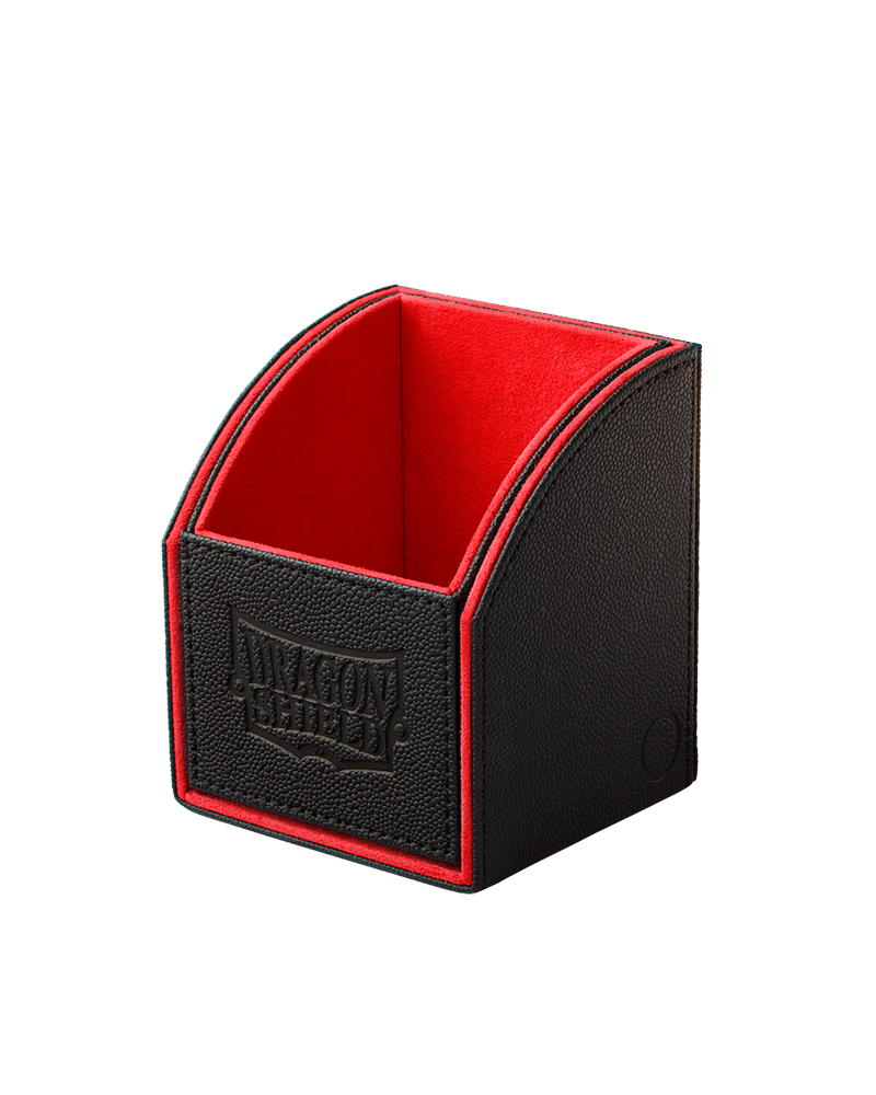 Dragon Shield - Deck Box - Nest - Black / Red