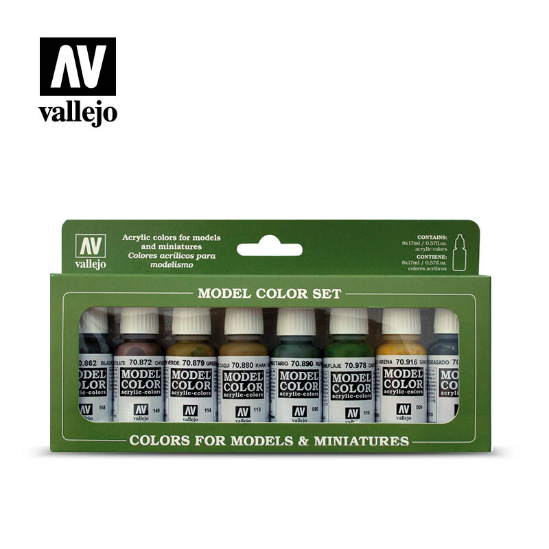 Vallejo - Model Color - Panzer Colors - Set of 8