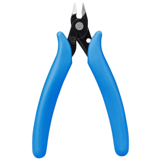 Godhand Flat Cutting Nippers PN-125, premium tool for clean and precise cuts on plastic models, with ultra-sharp blades and ergonomic design.