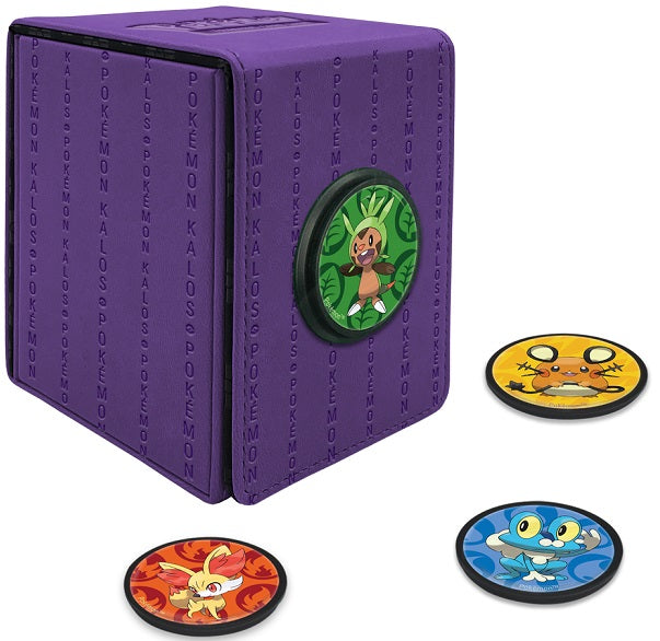 Ultra Pro - Pokemon - Alcove Click Deck Box - Kalos (Purple)