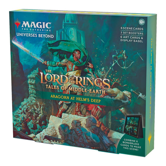 Magic the Gathering: Lord of the Rings Special Edition - Scene Box Aragorn At Helm's Deep
