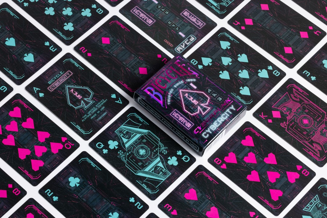 Bicycle Playing Cards - Cyberpunk Cybercity