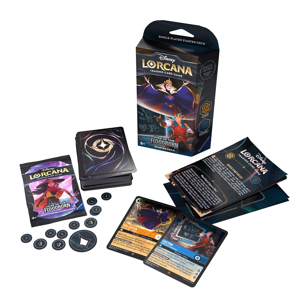 Disney Lorcana - Rise of the Floodborn - Starter Deck (Amber & Sapphire)