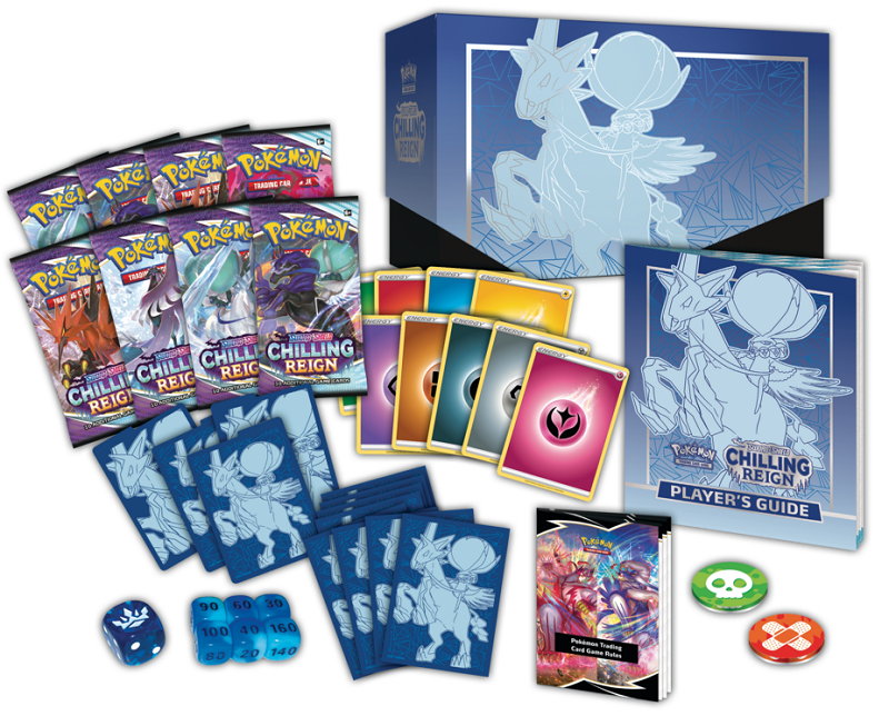 POKEMON - CHILLING REIGN - ELITE TRAINER BOX - ICE RIDER CALYREX