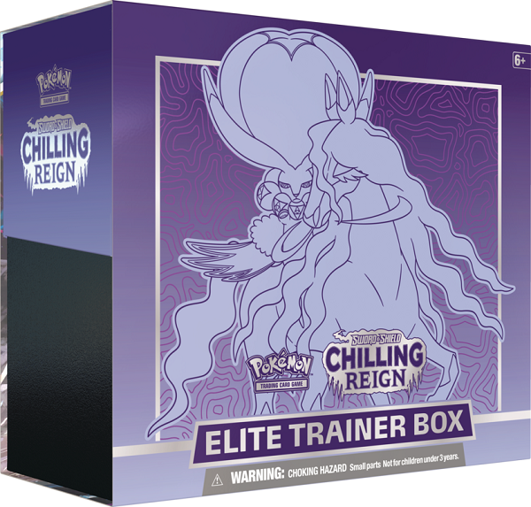 POKEMON - CHILLING REIGN - ELITE TRAINER BOX - SHADOW RIDER CALYREX