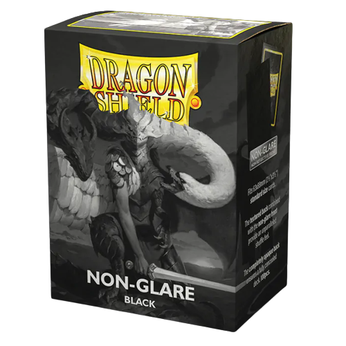 Dragon Shield - Sleeves - Non-Glare Matte Black V2 (100)