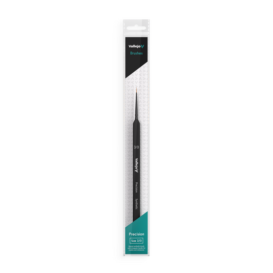 Vallejo - Brushes - Round Synthetic Brush/Triangle No. 3/0